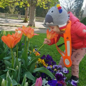 Musik machen in Rachels Kinderkrippe